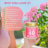 40th Birthday Gift Set for Women